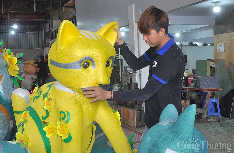 Hé lộ hình ảnh linh vật trên đường hoa Nguyễn Huệ Tết Nguyên đán Quý Mão 2023