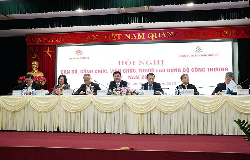 Hội nghị cán bộ, công chức, viên chức, người lao động Bộ Công Thương năm 2022