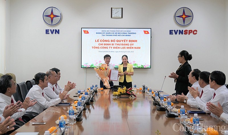 Ông Lê Văn Trang được chỉ định Bí thư Đảng ủy Tổng công ty Điện lực miền Nam