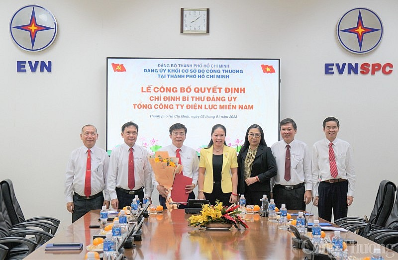 Ông Lê Văn Trang được chỉ định Bí thư Đảng ủy Tổng công ty Điện lực miền Nam