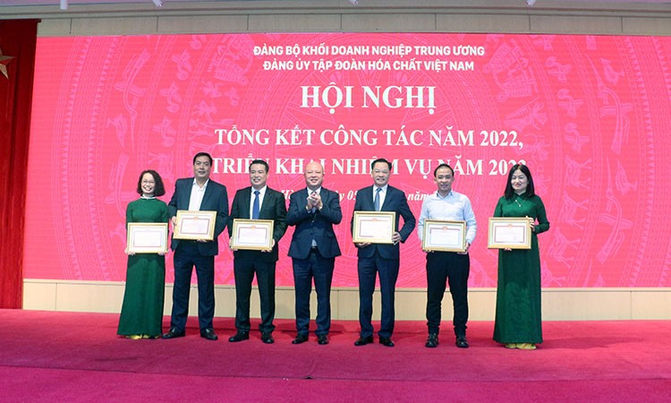 Đảng bộ Tập đoàn Hóa chất Việt Nam: Tổng kết công tác năm 2022 triển khai nhiệm vụ năm 2023 Đảng bộ Tập đoàn Hóa chất Việt Nam: Tổng kết công tác năm 2022 triển khai nhiệm vụ năm 2023