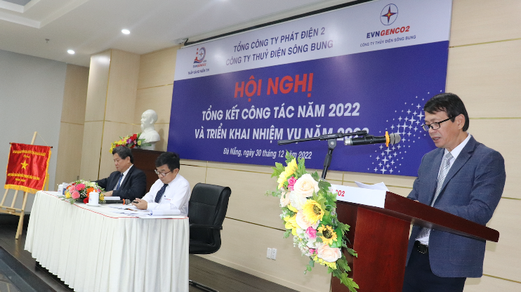Năm 2022, Thuỷ điện Sông Bung sản xuất đạt 1,2 tỷ kWh điện