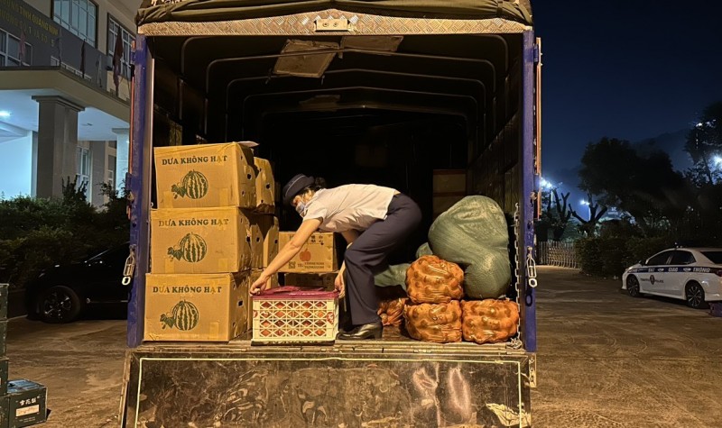 Số thực phẩm không rõ nguồn gốc bị lực lượng chức năng tỉnh Quảng Ninh phát hiện