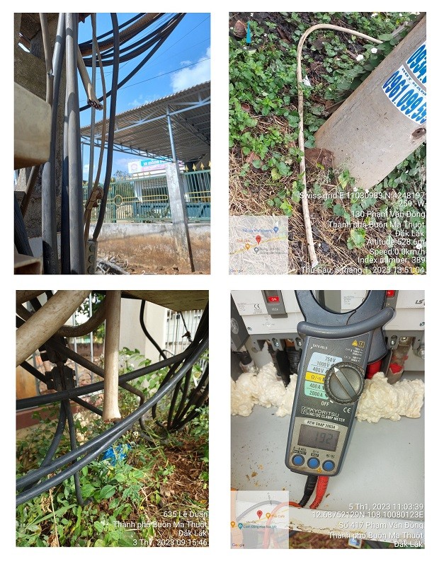 Đắk Lắk: Tái diễn tình trạng mất cắp vật tư thiết bị trên lưới điện Đắk Lắk: Tái diễn tình trạng mất cắp vật tư thiết bị trên lưới điện