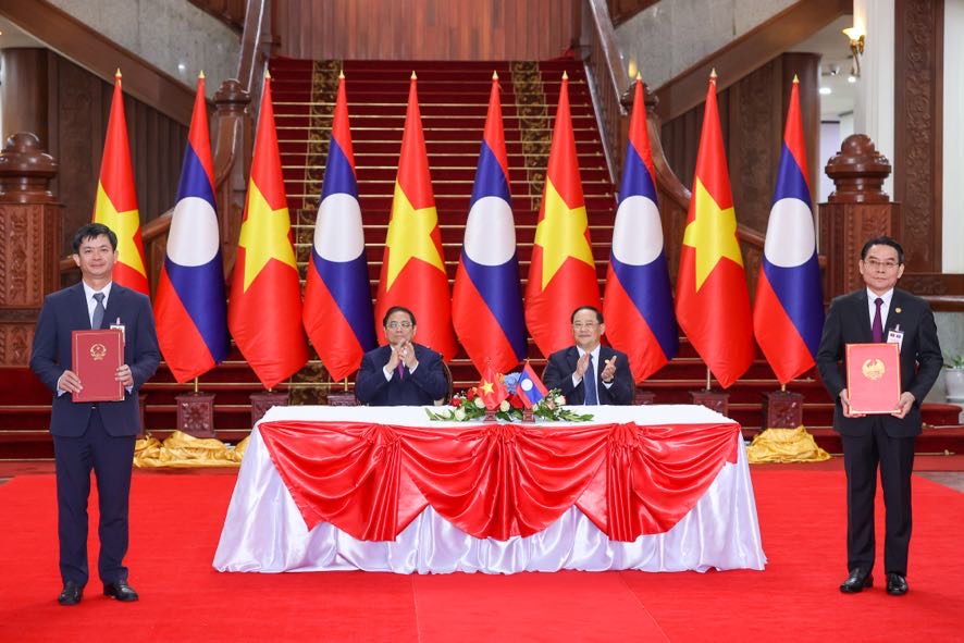 Dành ưu tiên cao nhất cho việc củng cố, vun đắp qua hệ Việt Nam-Lào - Ảnh 7. Dành ưu tiên cao nhất cho việc củng cố, vun đắp qua hệ Việt Nam-Lào - Ảnh 7.