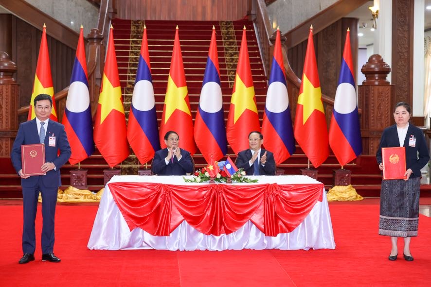 Dành ưu tiên cao nhất cho việc củng cố, vun đắp qua hệ Việt Nam-Lào - Ảnh 8. Dành ưu tiên cao nhất cho việc củng cố, vun đắp qua hệ Việt Nam-Lào - Ảnh 8.