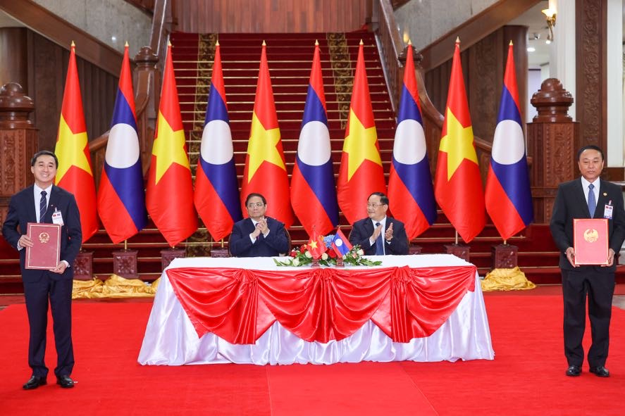 Dành ưu tiên cao nhất cho việc củng cố, vun đắp qua hệ Việt Nam-Lào - Ảnh 9. Dành ưu tiên cao nhất cho việc củng cố, vun đắp qua hệ Việt Nam-Lào - Ảnh 9.