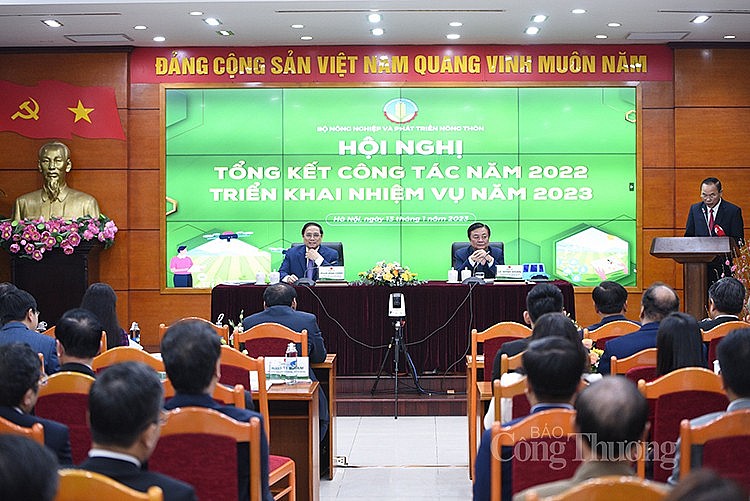 Thủ tướng Chính phủ: Giao chỉ tiêu xuất khẩu nông, lâm, thủy sản năm 2023 vượt 55 tỷ USD Thủ tướng Chính phủ: Giao chỉ tiêu xuất khẩu nông, lâm, thủy sản năm 2023 vượt 55 tỷ USD