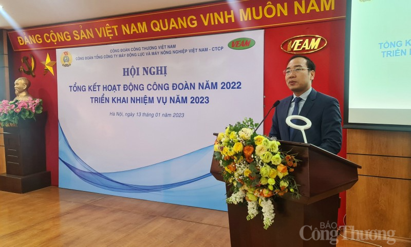 Công đoàn VEAM: Hội nghị tổng kết năm 2022, triển khai kế hoạch năm 2023 Công đoàn VEAM: Hội nghị tổng kết năm 2022, triển khai kế hoạch năm 2023