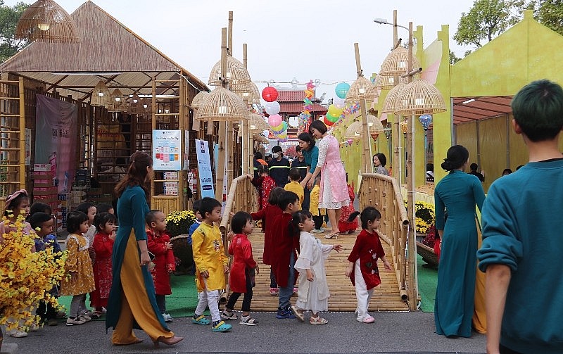 Trải nghiệm tết đặc sắc tại Hội chợ Happy Tết 2023