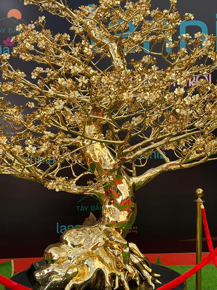 Hàng Tết 2023: Giải mã bí mật Cây mai "vàng" 24K khủng nhất Việt Nam