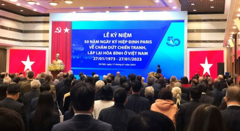 Kỷ niệm 50 năm Ngày ký Hiệp định Paris về chấm dứt chiến tranh, lập lại hòa bình ở Việt Nam Kỷ niệm 50 năm Ngày ký Hiệp định Paris về chấm dứt chiến tranh, lập lại hòa bình ở Việt Nam