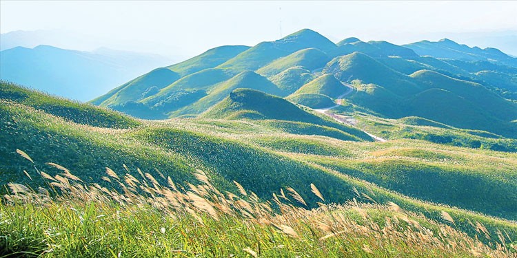 Trời trong trên núi Bình Liêu