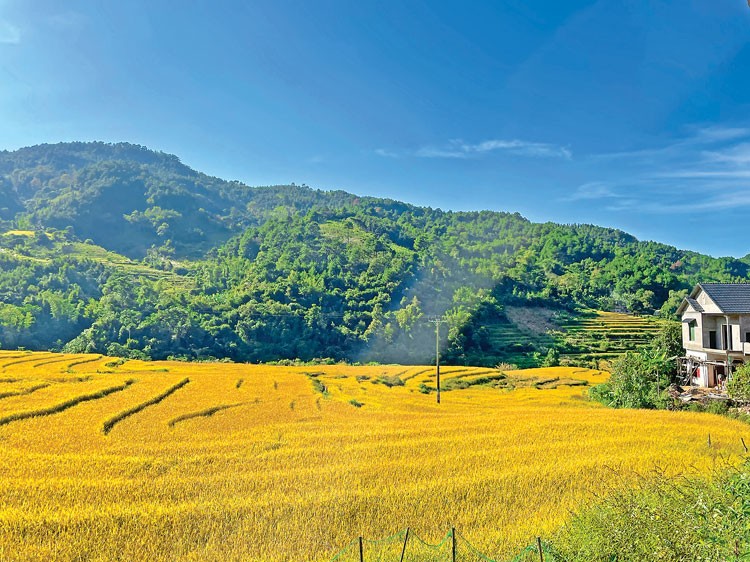 Trời trong trên núi Bình Liêu