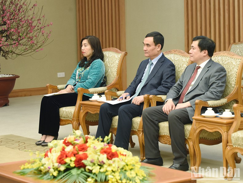 [Ảnh] Thủ tướng Phạm Minh Chính tiếp Bộ trưởng Ngoại giao Cộng hòa Bồ Đào Nha Joao Gomes Cravinho ảnh 5