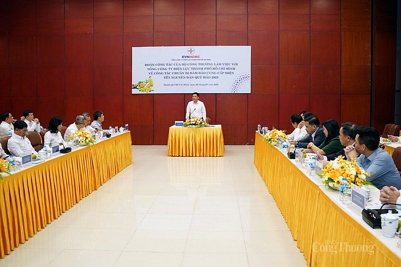Bộ trưởng Bộ Công Thương kiểm tra công tác cấp điện dịp Tết tại Tp. Hồ Chí Minh Bộ trưởng Bộ Công Thương kiểm tra công tác cấp điện dịp Tết tại Tp. Hồ Chí Minh