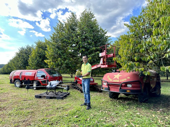 Nhà vườn sầu riêng ăn Tết rủng rỉnh nhờ thị trường Trung Quốc - Ảnh 5. Nhà vườn sầu riêng ăn Tết rủng rỉnh nhờ thị trường Trung Quốc - Ảnh 5.