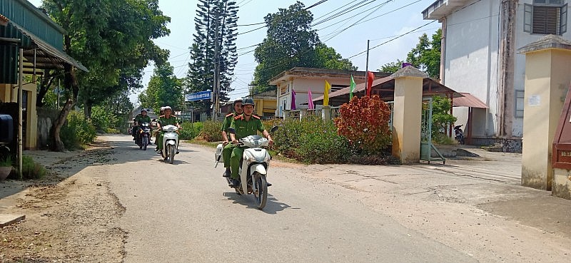 Công an huyện Bảo Thắng đảm bảo cho Nhân dân  vui xuân, đón tết an toàn