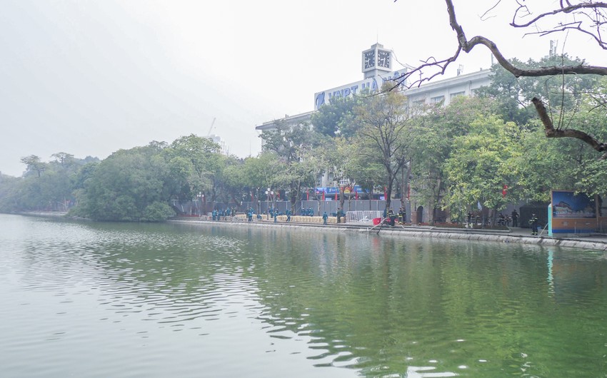 Cận cảnh điểm bắn pháo hoa phục vụ đêm giao thừa ở Hà Nội ảnh 1
