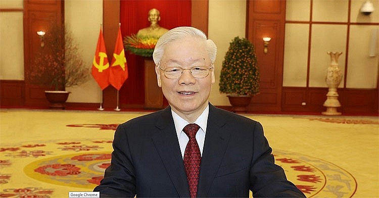 Lời chúc Tết của Tổng Bí thư Nguyễn Phú Trọng nhân dịp Xuân Quý Mão 2023 Lời chúc Tết của Tổng Bí thư Nguyễn Phú Trọng nhân dịp Xuân Quý Mão 2023