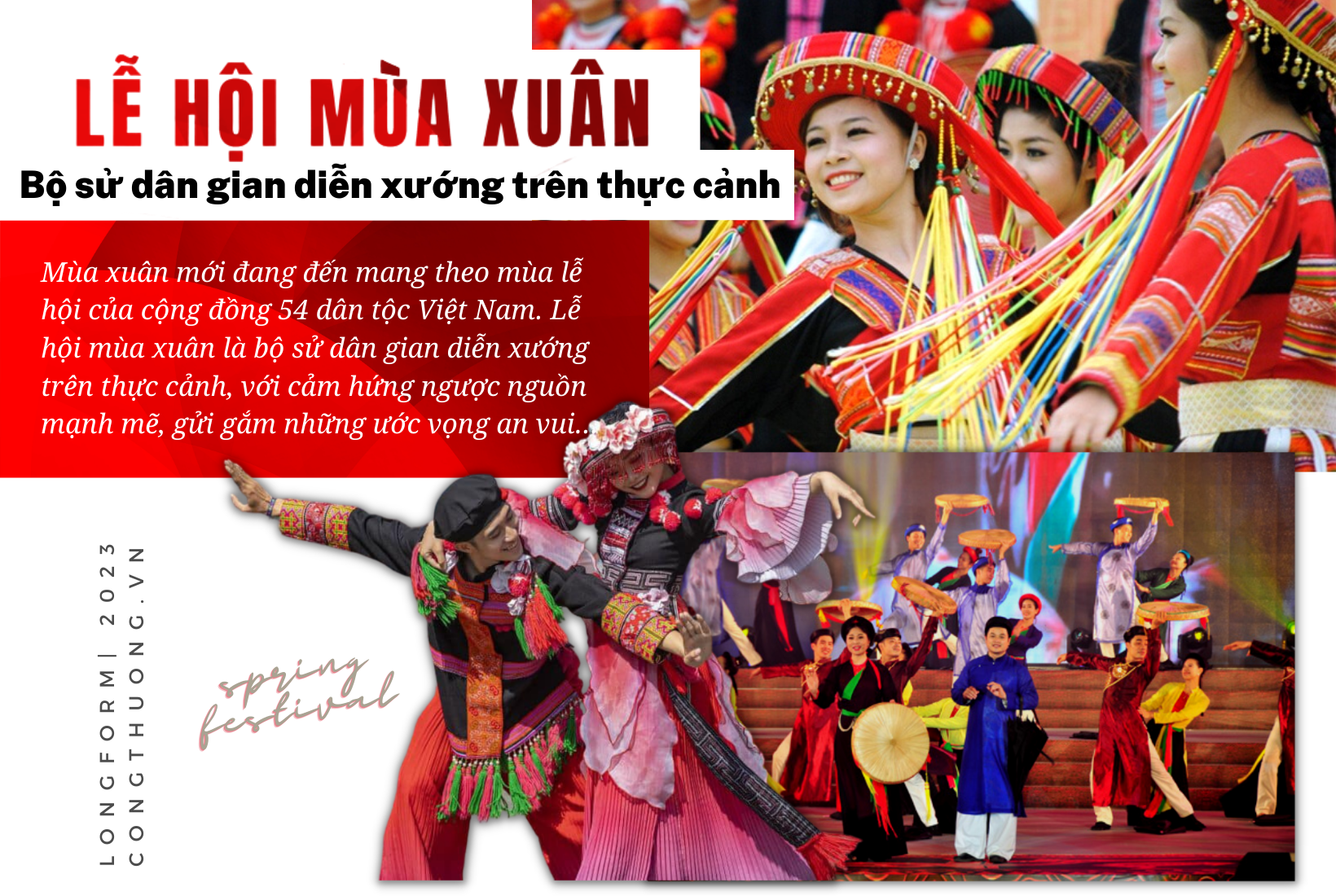 Longform | Lễ hội mùa xuân: Bộ sử dân gian diễn xướng trên thực cảnh Longform | Lễ hội mùa xuân: Bộ sử dân gian diễn xướng trên thực cảnh