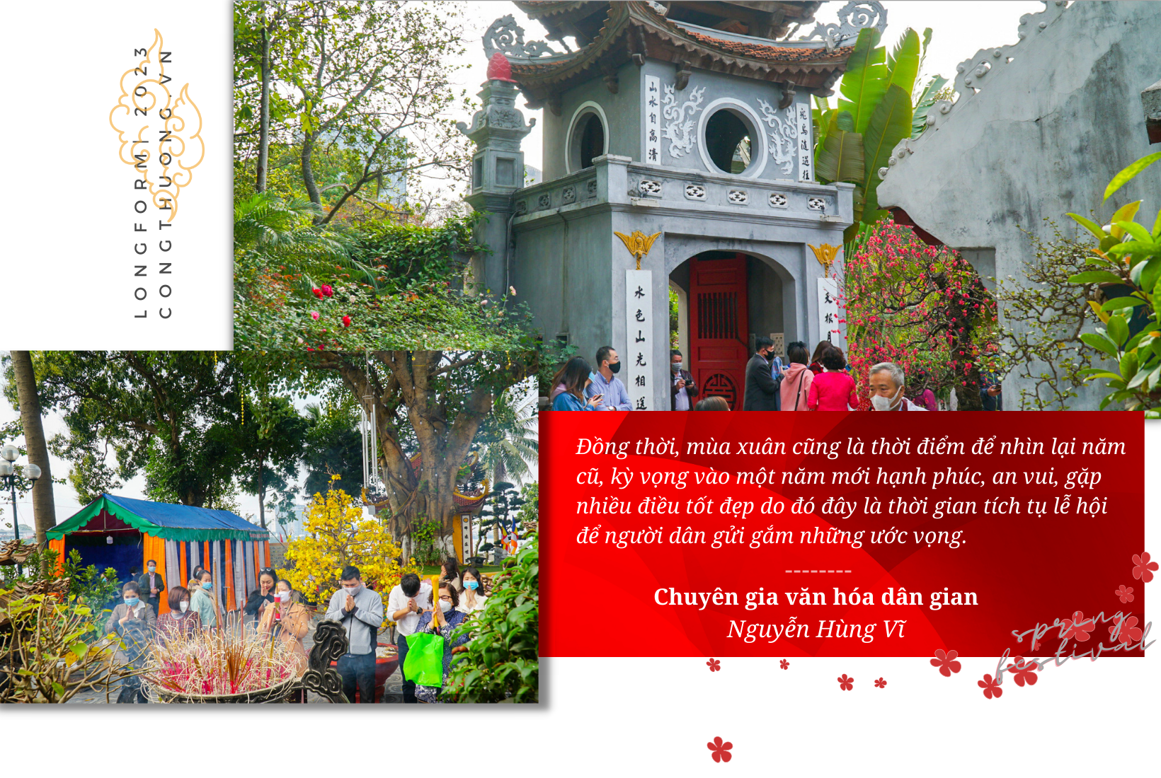 Longform | Lễ hội mùa xuân: Bộ sử dân gian diễn xướng trên thực cảnh Longform | Lễ hội mùa xuân: Bộ sử dân gian diễn xướng trên thực cảnh