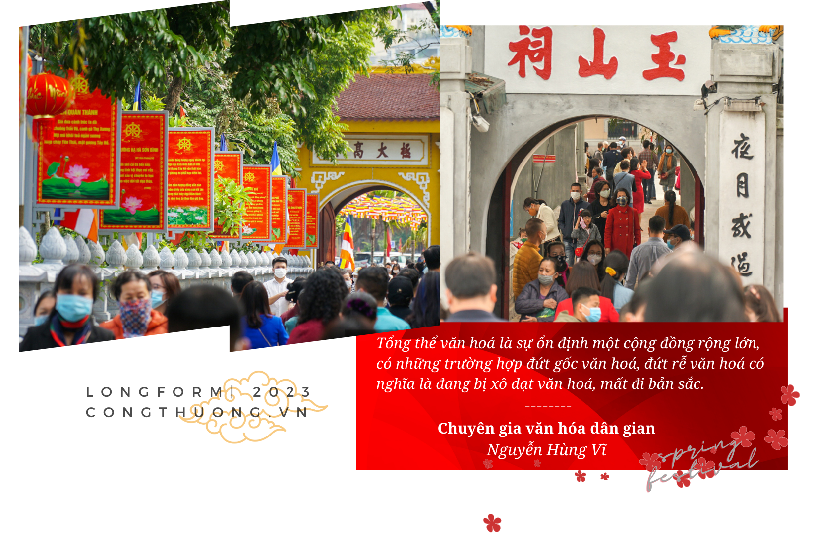 Longform | Lễ hội mùa xuân: Bộ sử dân gian diễn xướng trên thực cảnh Longform | Lễ hội mùa xuân: Bộ sử dân gian diễn xướng trên thực cảnh