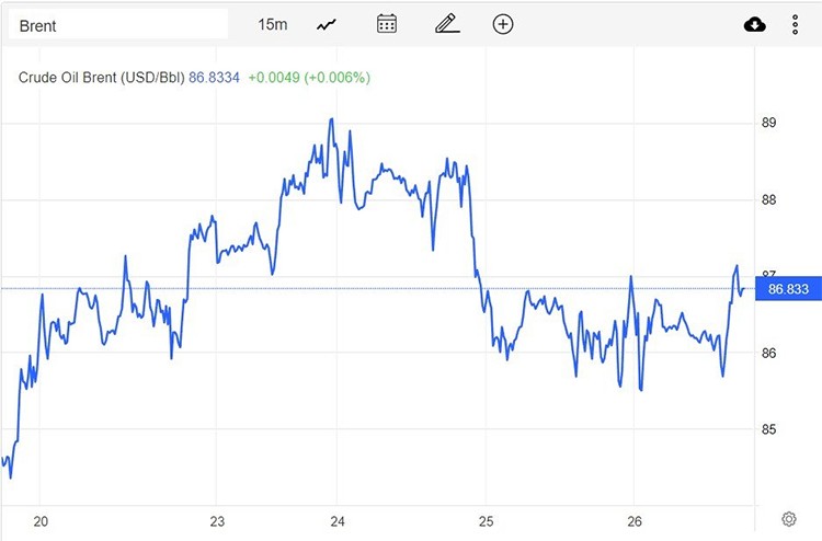 Giá xăng dầu hôm nay 27/1: Dầu thô tăng nhẹ, dầu WTI gần mức 81 USD/thùng