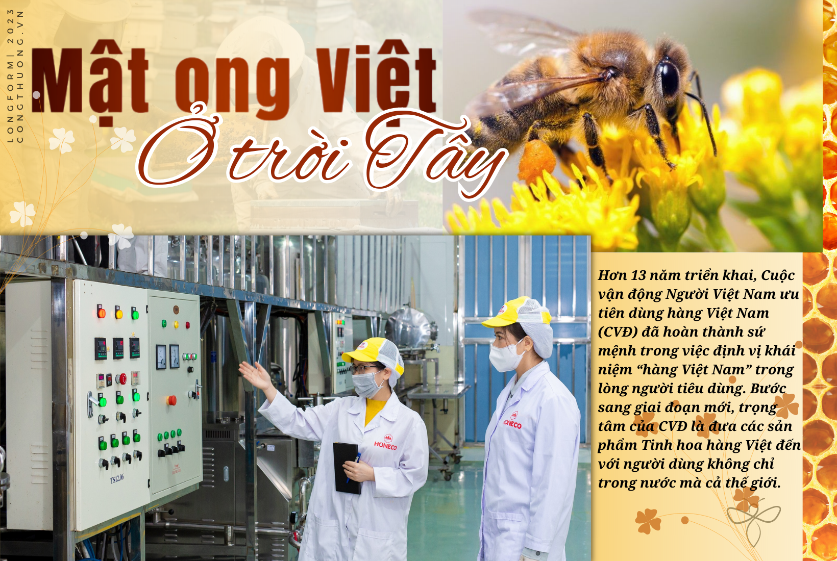 Longform | Mật ong Việt ở trời Tây Longform | Mật ong Việt ở trời Tây