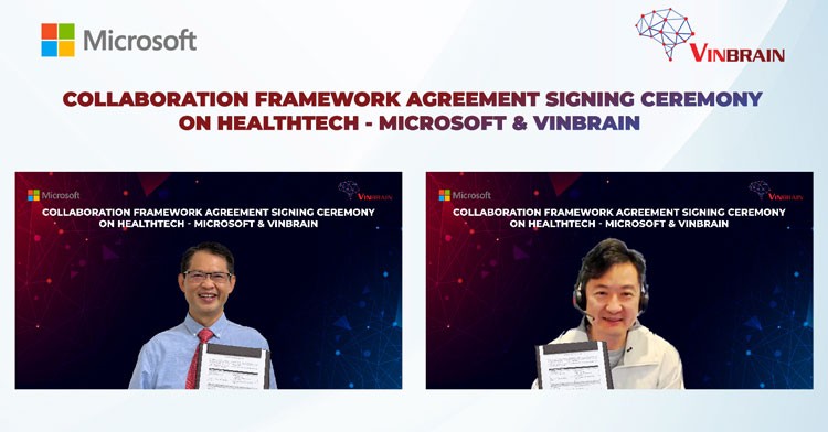 VinBrain và Microsoft Hoa Kỳ hợp tác phát triển trí tuệ nhân tạo trong y tế VinBrain và Microsoft Hoa Kỳ hợp tác phát triển trí tuệ nhân tạo trong y tế