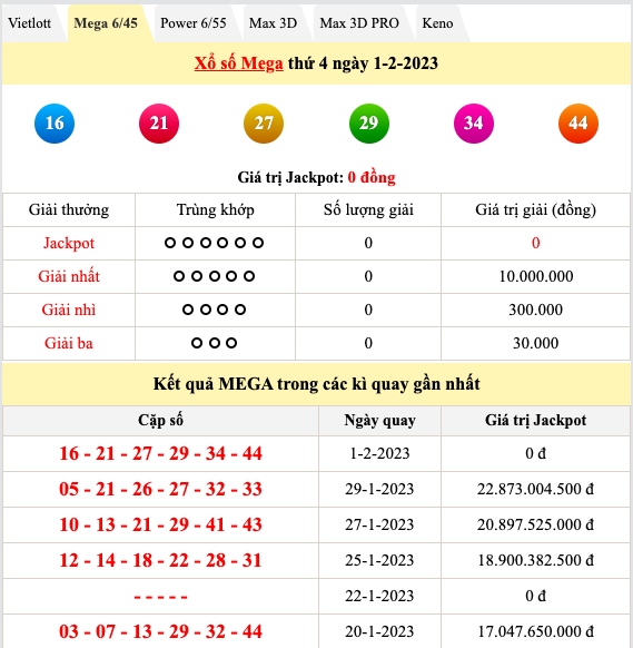 Trực tiếp kết quả xổ số hôm nay 1/2/2023: Xổ số miền Nam, xổ số miền Bắc, KQXS, xổ số Vietlott Trực tiếp kết quả xổ số hôm nay 1/2/2023: Xổ số miền Nam, xổ số miền Bắc, KQXS, xổ số Vietlott