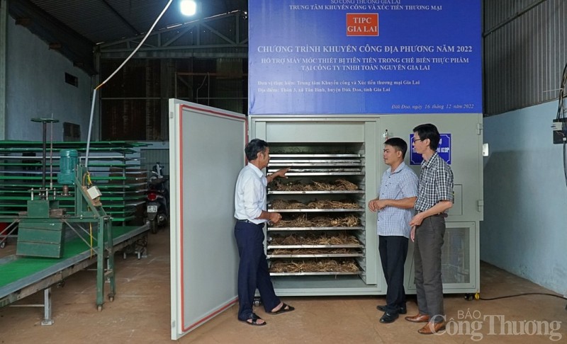 Gia Lai: Tạo đà cho doanh nghiệp phát triển sản phẩm từ nguồn vốn khuyến công Gia Lai: Tạo đà cho doanh nghiệp phát triển sản phẩm từ nguồn vốn khuyến công