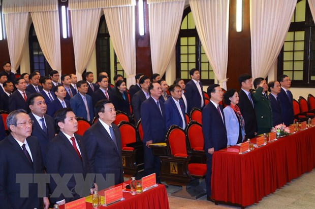 Khai giảng Lớp bồi dưỡng với Ủy viên dự khuyết BCH Trung ương Đảng hình ảnh 1 Khai giang Lop boi duong voi Uy vien du khuyet BCH Trung uong Dang hinh anh 1