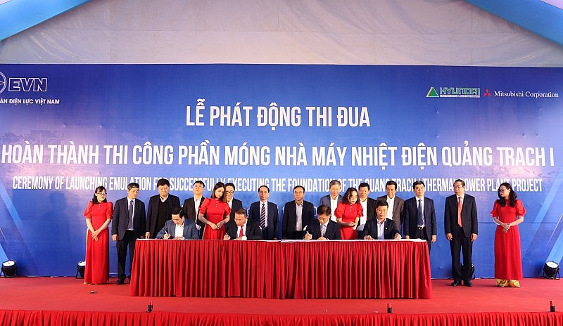 EVN phát động thi đua nhà máy Nhiệt điện Quảng Trạch I EVN phát động thi đua nhà máy Nhiệt điện Quảng Trạch I