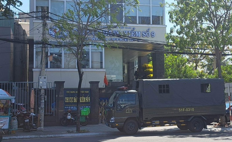 Khám xét Chi cục đăng kiểm số 9 ở tỉnh Bà Rịa - Vũng Tàu