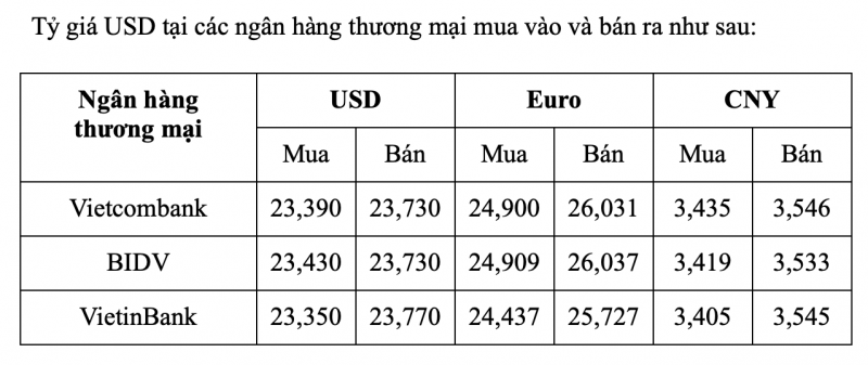 Tỷ giá USD hôm nay 10/2: Tiếp tục dao động ở mức 103 điểm Tỷ giá USD hôm nay 10/2: Tiếp tục dao động ở mức 103 điểm