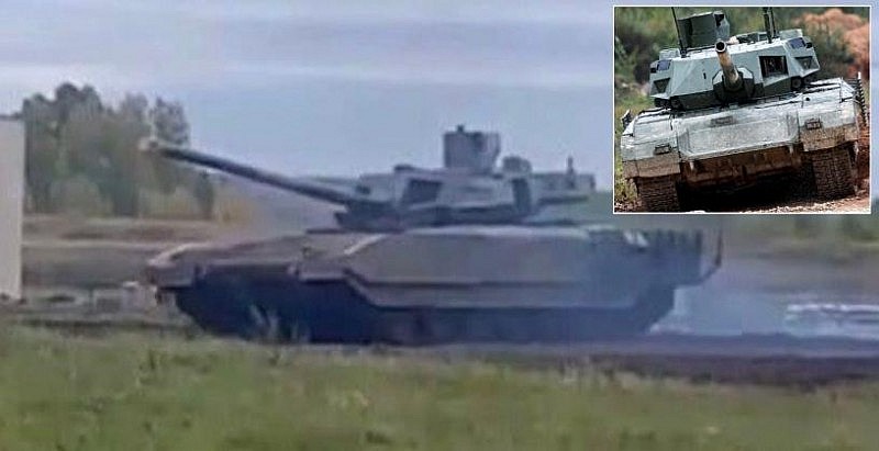 Những hình ảnh được cho là xe tăng T-14 Armata đã tham chiến ở Ukraine. Những hình ảnh được cho là xe tăng T-14 Armata đã tham chiến ở Ukraine.