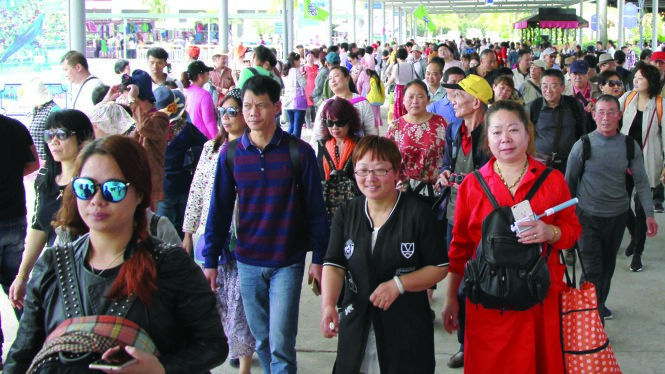 Khách Trung Quốc luôn là thị trường lớn nhất của du lịch Việt Nam. Ảnh: VT