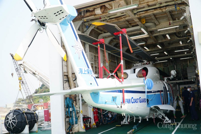 Tàu tuần tra của lực lượng bảo vệ bờ biển Nhật Bản cập cảng Đà Nẵng Tàu tuần tra của lực lượng bảo vệ bờ biển Nhật Bản cập cảng Đà Nẵng