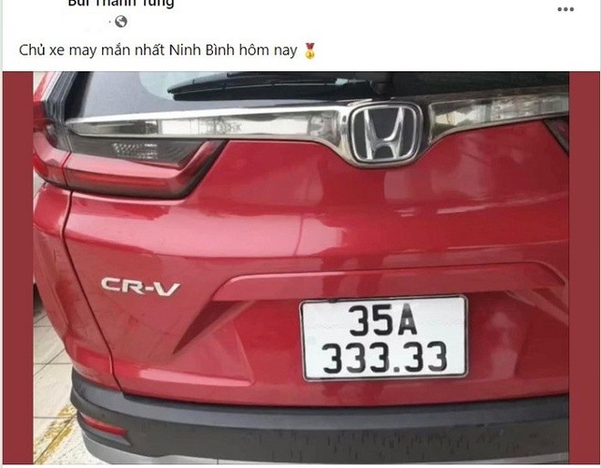 Biển số xe “ngũ quý 3” ở Ninh Bình là giả, vẫn nằm kho