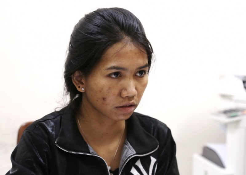 Đối tương Siu H’Bẽo tại cơ quan điều tra. Đối tương Siu H’Bẽo tại cơ quan điều tra.