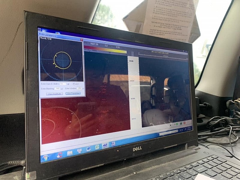 TKV thực hiện thành công mũi khoan thăm dò đạt độ sâu kỷ lục 1.320m TKV thực hiện thành công mũi khoan thăm dò đạt độ sâu kỷ lục 1.320m