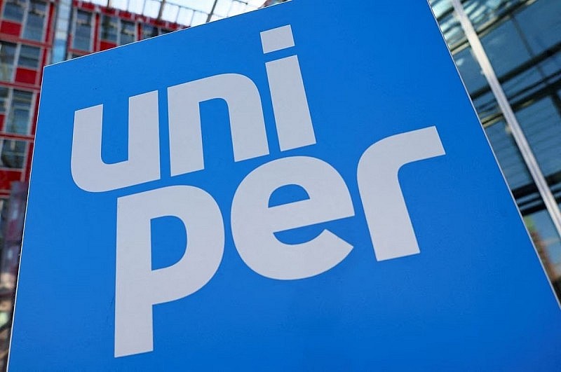 Logo của Uniper tại trụ sở chính của công ty ở Duesseldorf, Đức (ảnh: Reuters) Logo của Uniper tại trụ sở chính của công ty ở Duesseldorf, Đức (ảnh: Reuters)