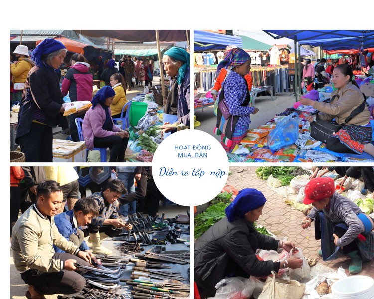 Hấp dẫn chợ phiên vùng cao Y Tý Hấp dẫn chợ phiên vùng cao Y Tý