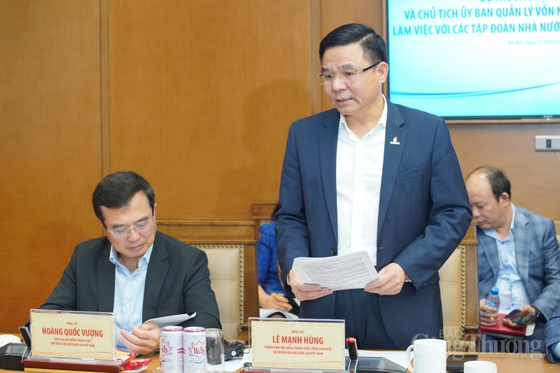 Ông Lê Mạnh Hùng Tổng Giám đốc Tập đoàn Dầu khí Việt Nam Ông Lê Mạnh Hùng Tổng Giám đốc Tập đoàn Dầu khí Việt Nam