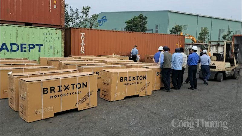 Hải Phòng: Bắt giữ lô xe mô tô trị giá khoảng 3 tỷ đồng