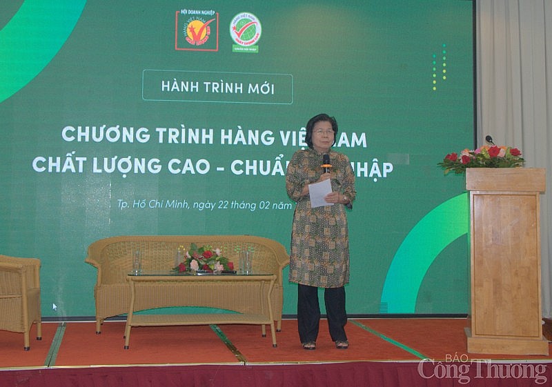 Gần 200 doanh nghiệp được cấp chứng nhận Hàng Việt Nam Chất lượng cao - Chuẩn hội nhập