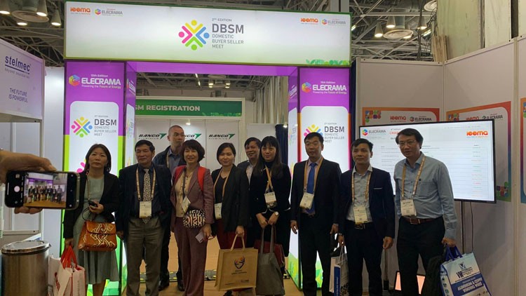 Doanh nghiệp Việt Nam tham dự Hội chợ ngành điện, điện tử tại Ấn Độ Doanh nghiệp Việt Nam tham dự Hội chợ ngành điện, điện tử tại Ấn Độ