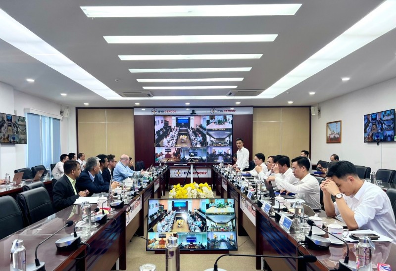 GE đến thăm và làm việc với EVNGENCO2 về hợp tác nghiên cứu chuyển đổi số