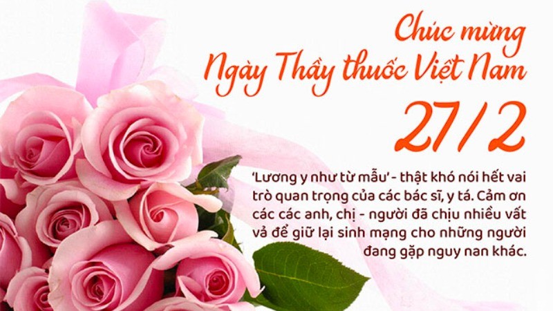 50 lời chúc ngày Thầy thuốc Việt Nam 27/2 đầy ý nghĩa, sâu sắc 50 lời chúc ngày Thầy thuốc Việt Nam 27/2 đầy ý nghĩa, sâu sắc